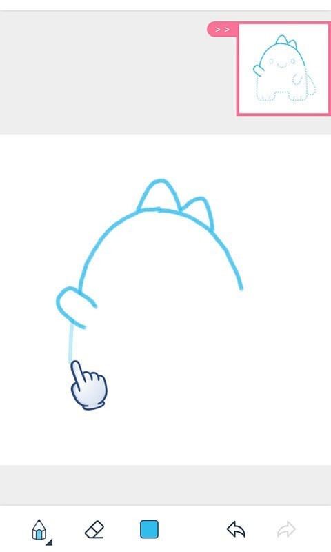 漫芽糖简笔画免费原版图3