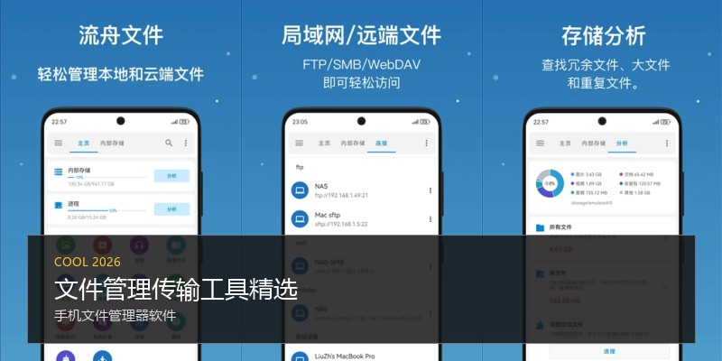 文件管理传输工具精选