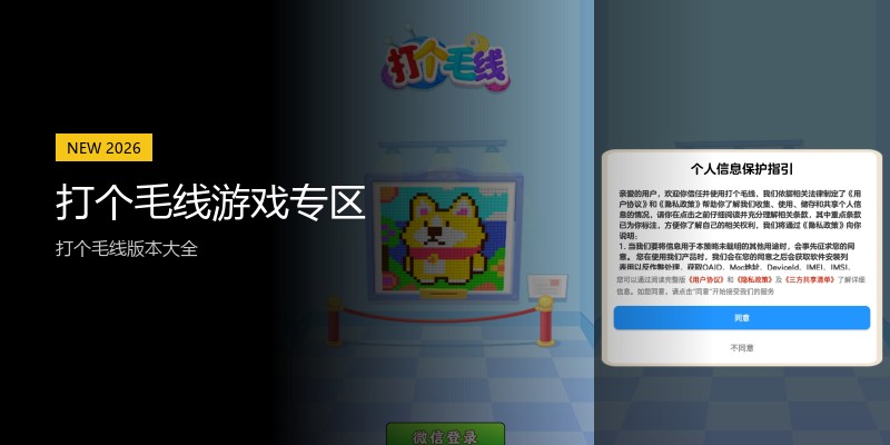 打个毛线游戏专区