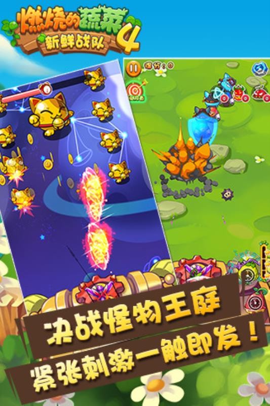 燃烧的蔬菜4新鲜战队手机版图3