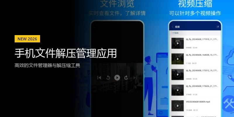手机文件解压管理应用