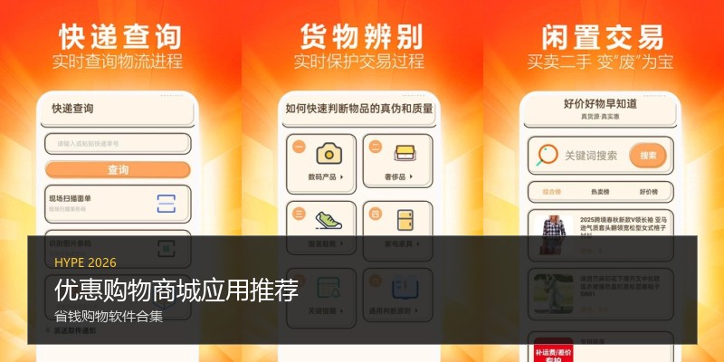 优惠购物商城应用推荐