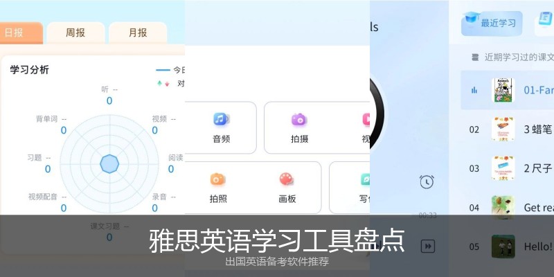 雅思英语学习工具盘点
