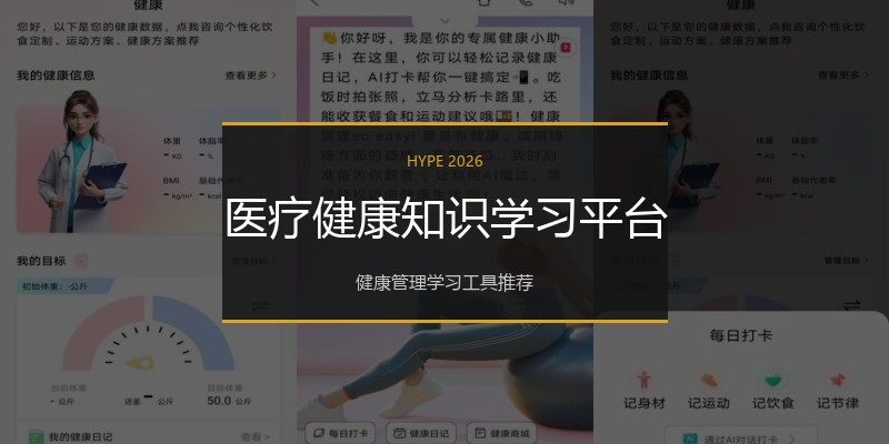 医疗健康知识学习平台