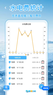 水电费月月算图3
