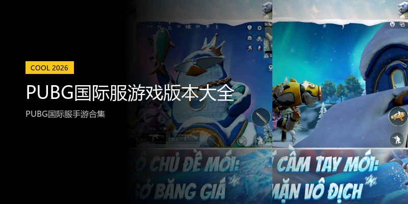 PUBG国际服游戏版本大全