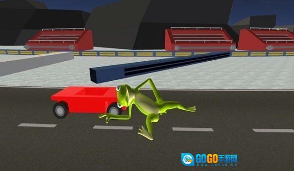 沙雕青蛙坐车图4