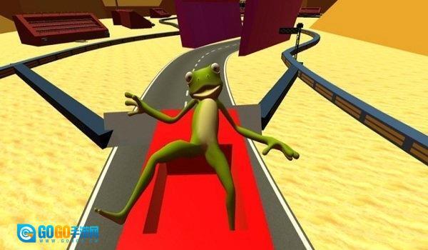 沙雕青蛙坐车图2