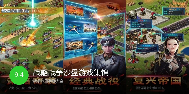 战略战争沙盘游戏集锦