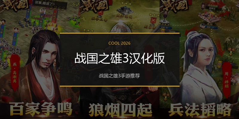 战国之雄3汉化版