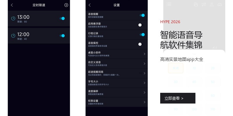 智能语音导航软件集锦