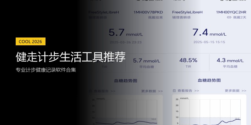 健走计步生活工具推荐
