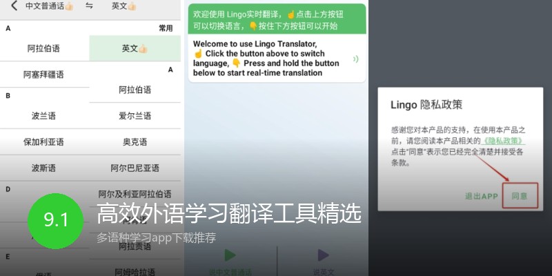 高效外语学习翻译工具精选