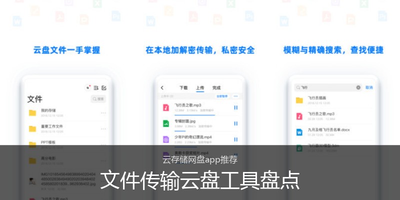 文件传输云盘工具盘点