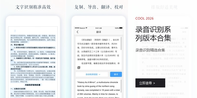 录音识别系列版本合集