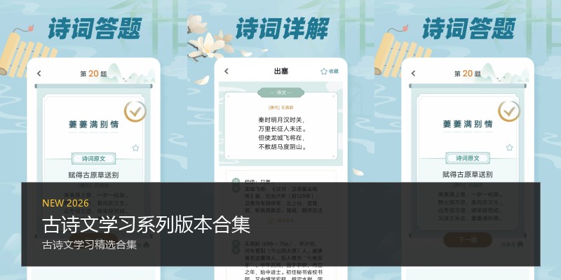 古诗文学习系列版本合集