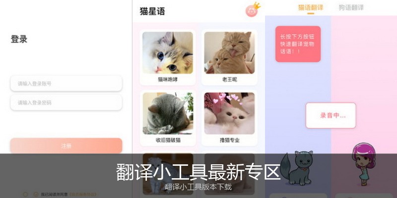 翻译小工具最新专区
