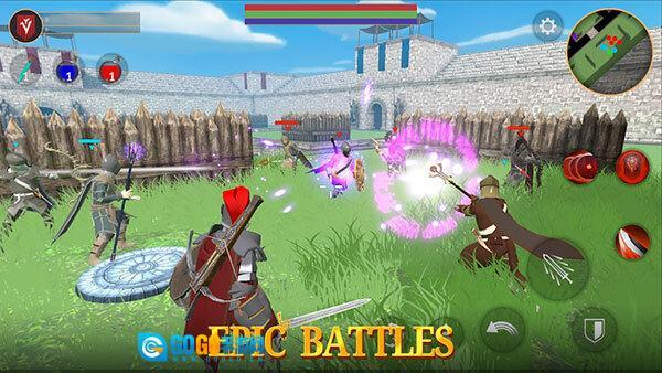 战斗魔法法术和剑图3