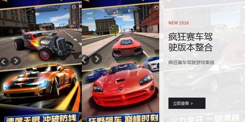 疯狂赛车驾驶版本整合