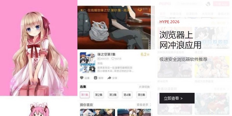 浏览器上网冲浪应用