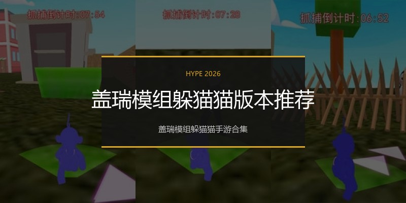 盖瑞模组躲猫猫版本推荐