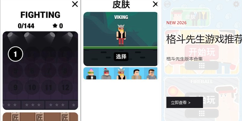 格斗先生游戏推荐