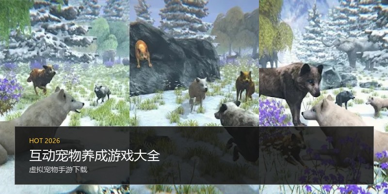 互动宠物养成游戏大全