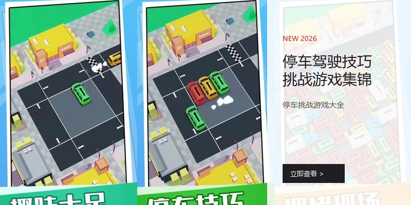 停车驾驶技巧挑战游戏集锦