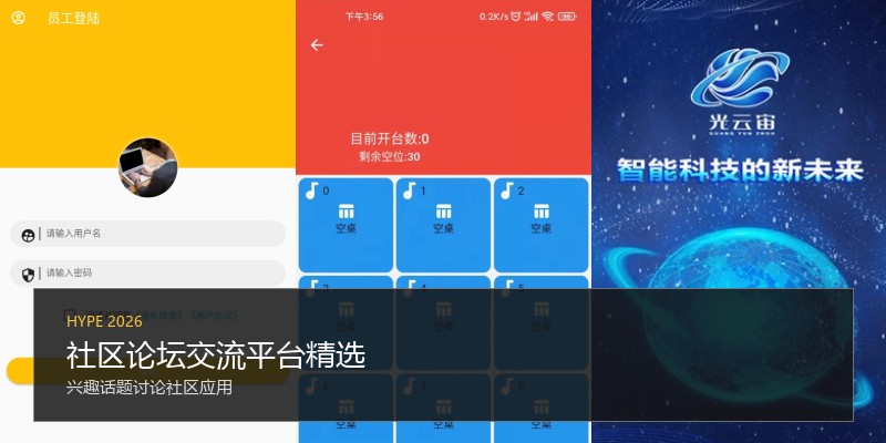 社区论坛交流平台精选