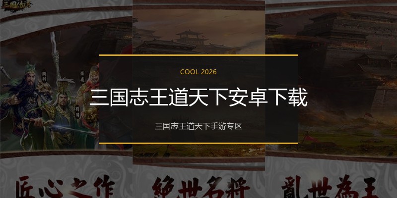 三国志王道天下安卓下载