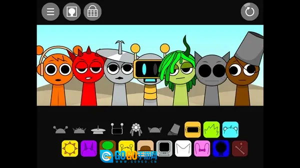 sprunki寄生虫原版图1