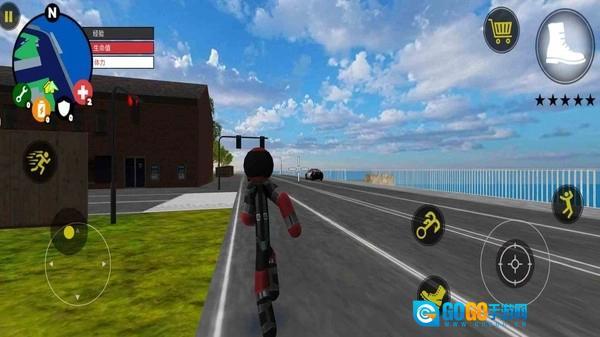 超级火柴人绳索英雄图1