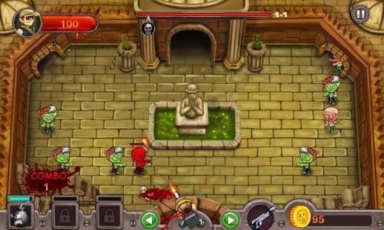 僵尸塔防原版图2