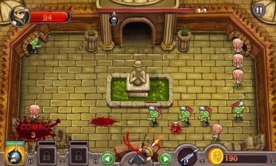 僵尸塔防原版图1