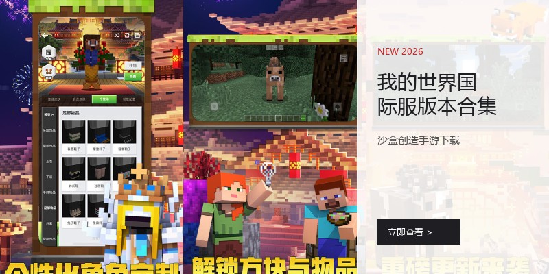 我的世界国际服版本合集
