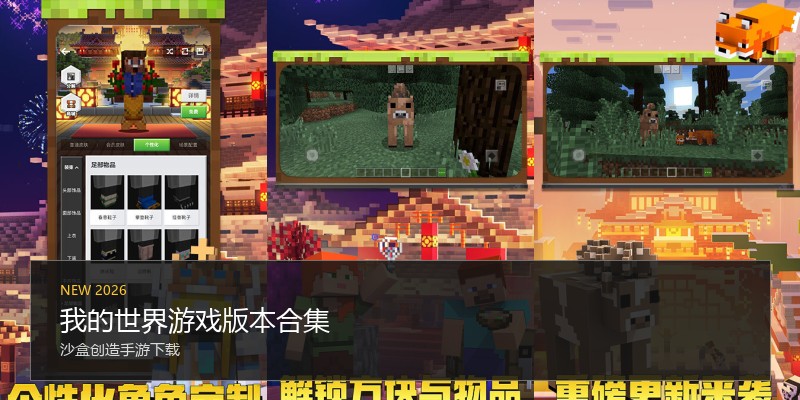 我的世界游戏版本合集