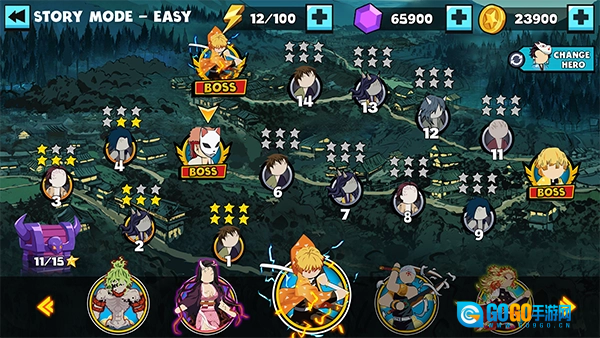 火柴人鬼灭之刃最新版图3