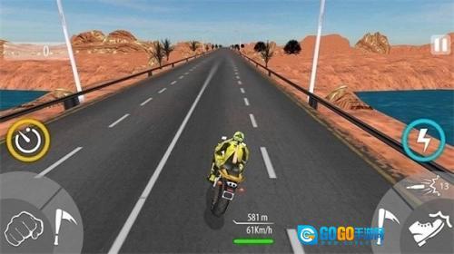 公路摩托真实模拟3D图1
