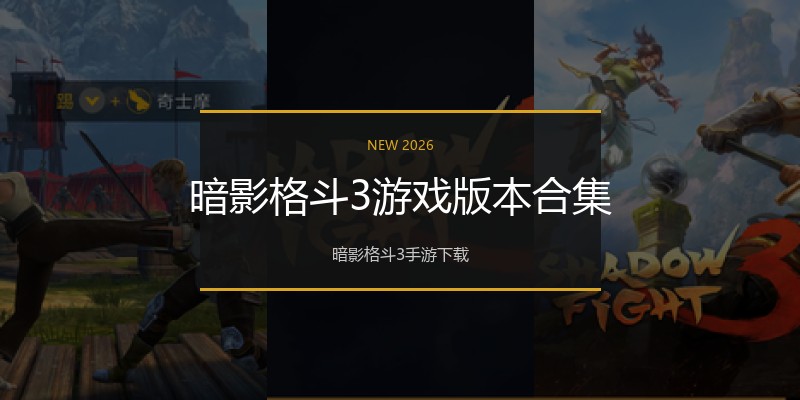 暗影格斗3游戏版本合集