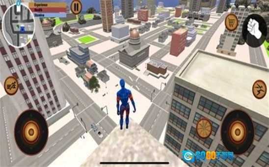 火柴人蜘蛛飞行英雄图1