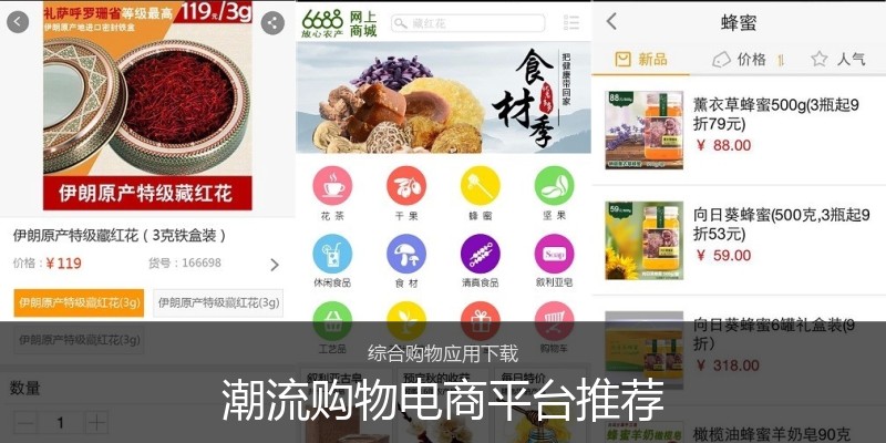潮流购物电商平台推荐