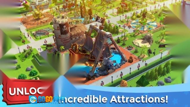 过山车大亨蜘蛛火车版图3