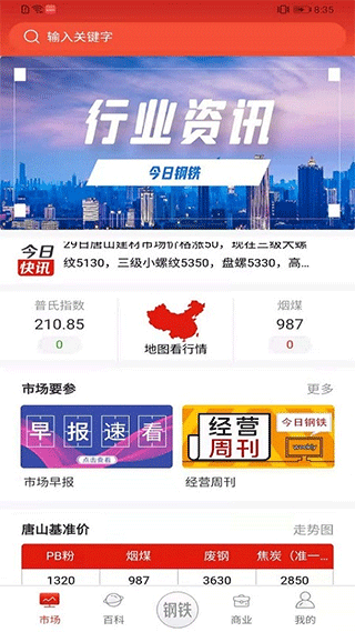 今日钢铁正版图1