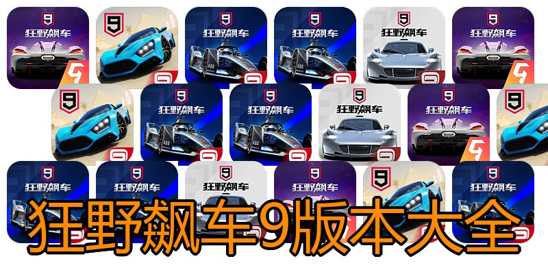 狂野飙车9版本大全