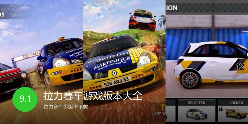 拉力赛车游戏版本大全