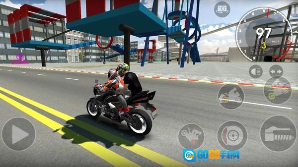 狂野飙车驾驶摩托游戏完整版图1
