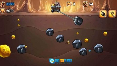 黄金矿工单人版图1