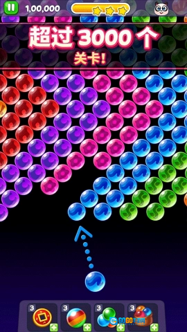 疯狂的泡泡龙游戏最新版图2