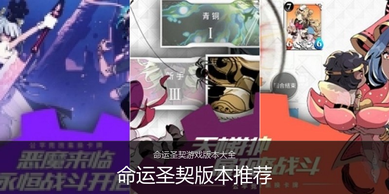 命运圣契版本推荐