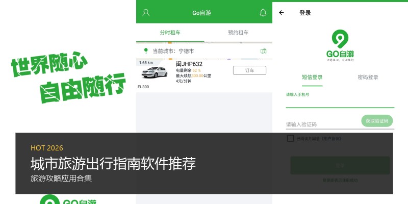 城市旅游出行指南软件推荐